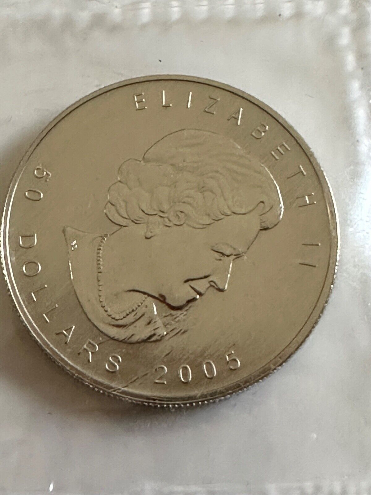 2005 Canada 1 oz Palladium Maple Leaf BU Original