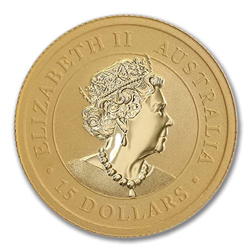 2022 Australian Gold Kangaroo Coin 1/10 oz Capsuled Authenticity