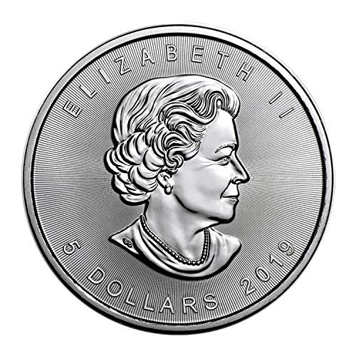 2019 1 oz Canadian Silver Maple Leaf $5