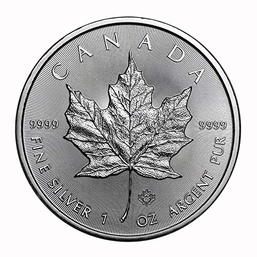 2019 1 oz Canadian Silver Maple Leaf $5
