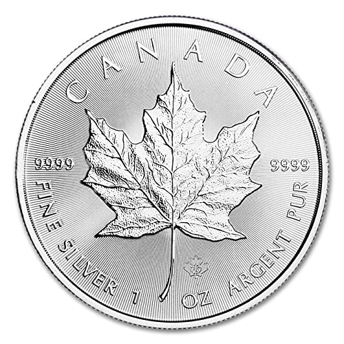 2023 1 oz Canadian Maple Leaf Silver Coin BU