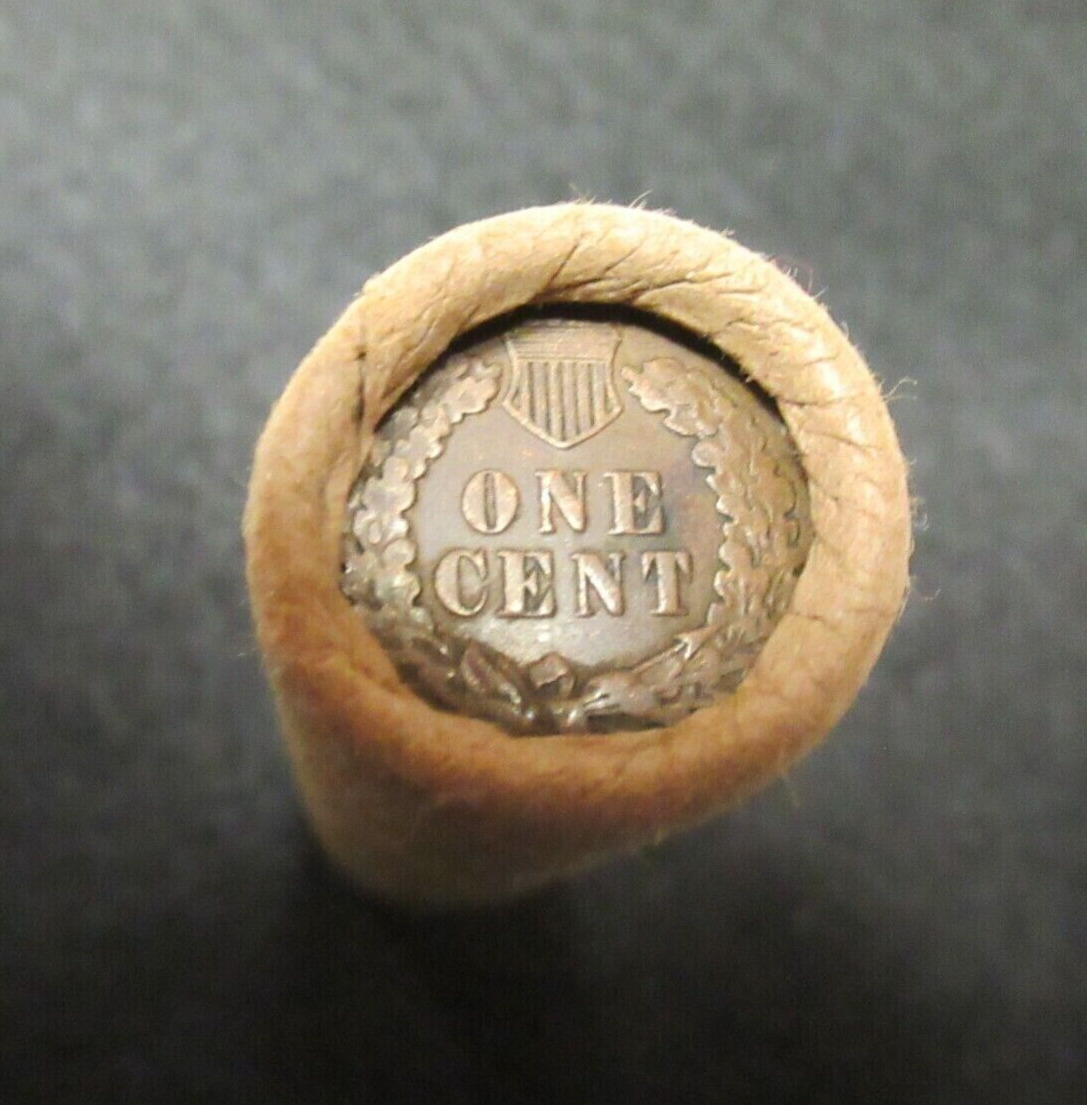 Indian Head Penny Roll from Rock River Bank Wyoming