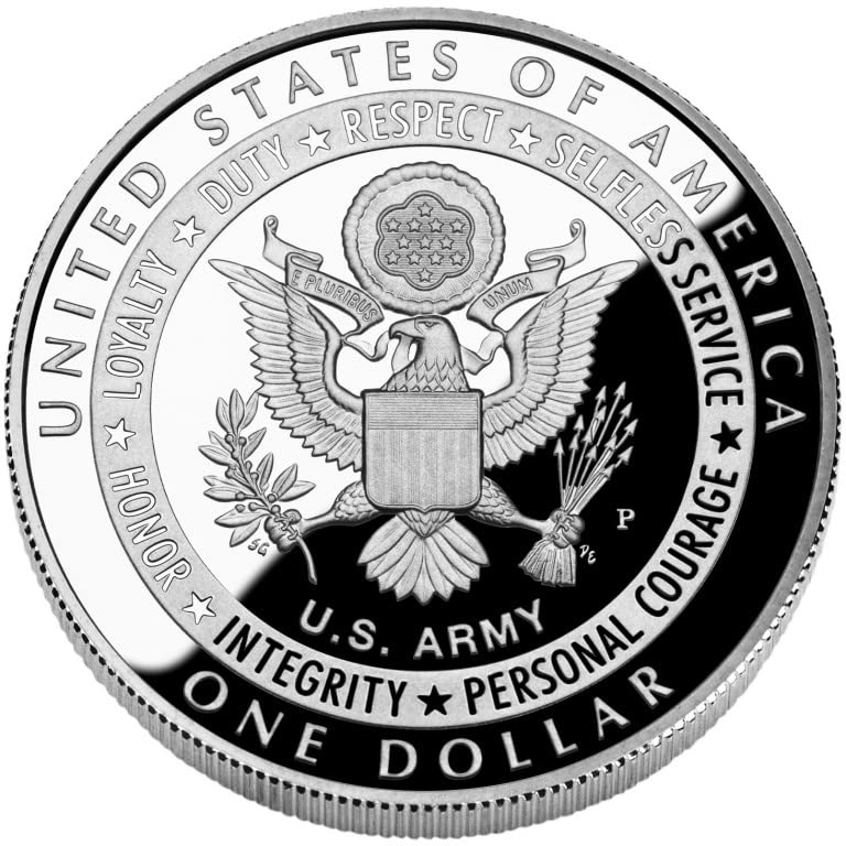 2011 P Silver US Army Dollar Proof commemorative