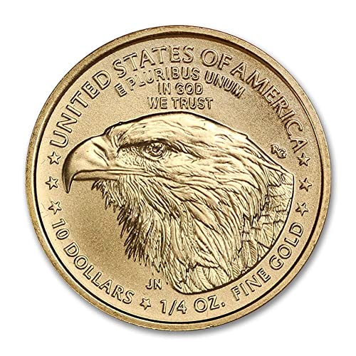 1/4 oz American Gold Eagle Coin (Random Year) BU