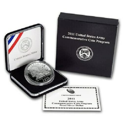 2011 P Silver US Army Dollar Proof commemorative