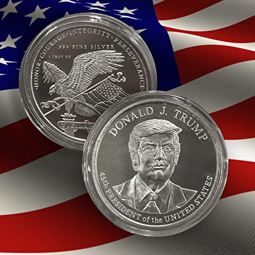 2020 Trump 45th Presidential Limited Edition Silver Round