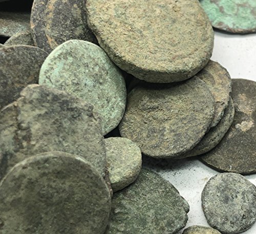 Ancient Roman Greek Coin Set with Cleaning Instructions