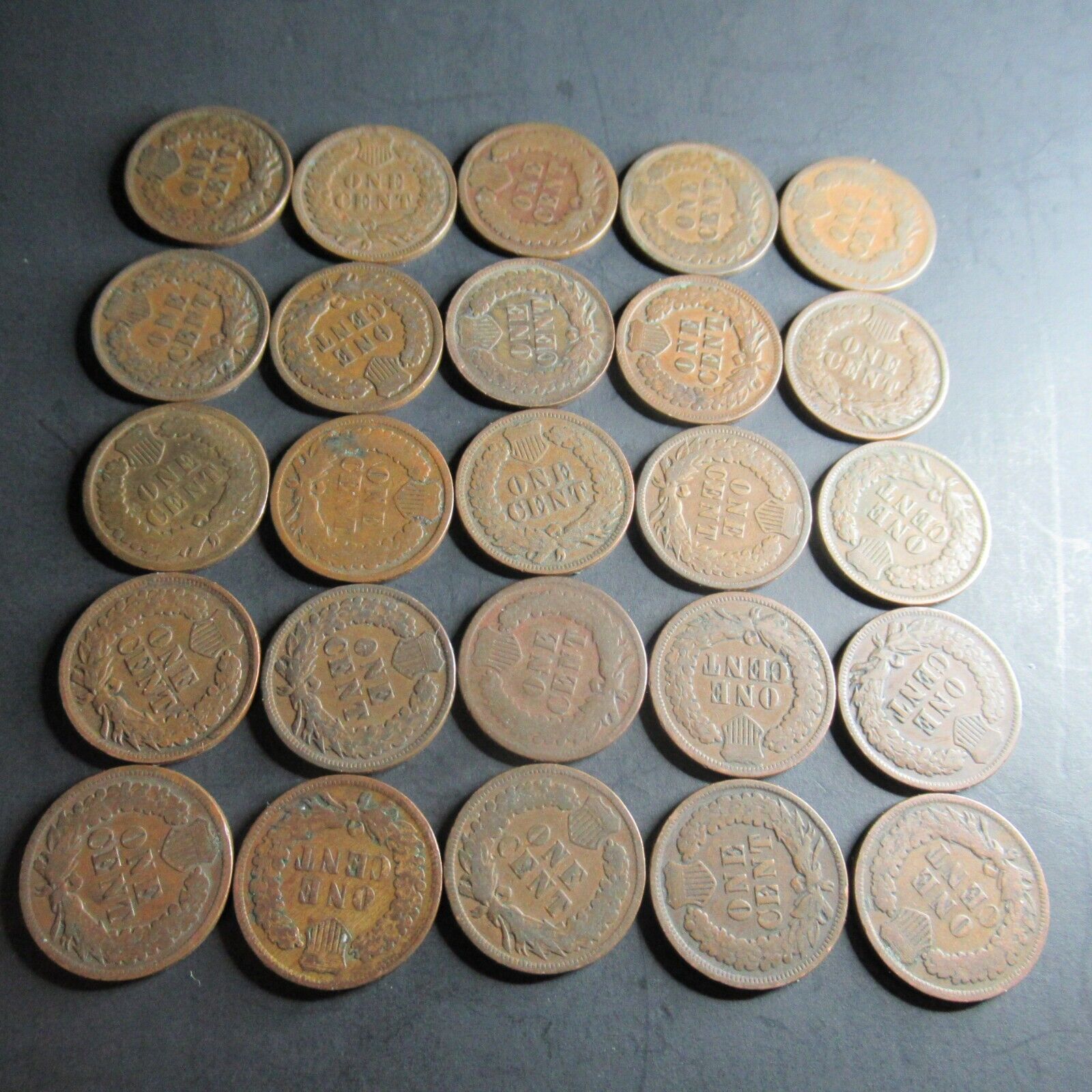 Indian Head Penny Roll from Rock River Bank Wyoming