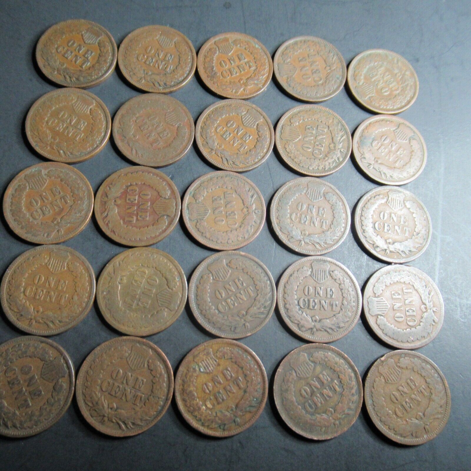 Indian Head Penny Roll from Rock River Bank Wyoming