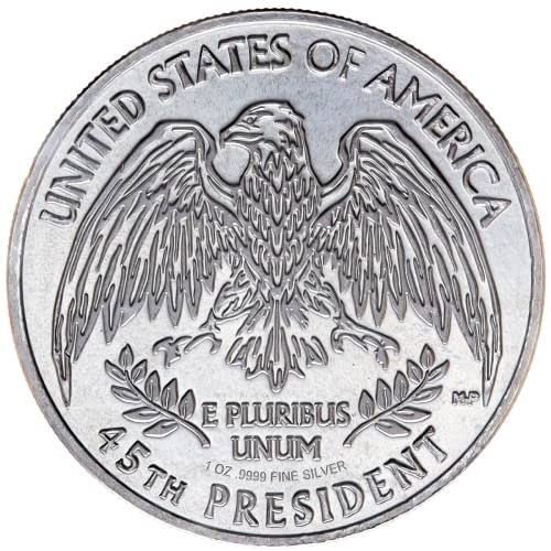 2020 Trump 45th Presidential Limited Edition Silver Round