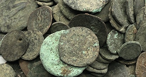 Ancient Roman Greek Coin Set with Cleaning Instructions