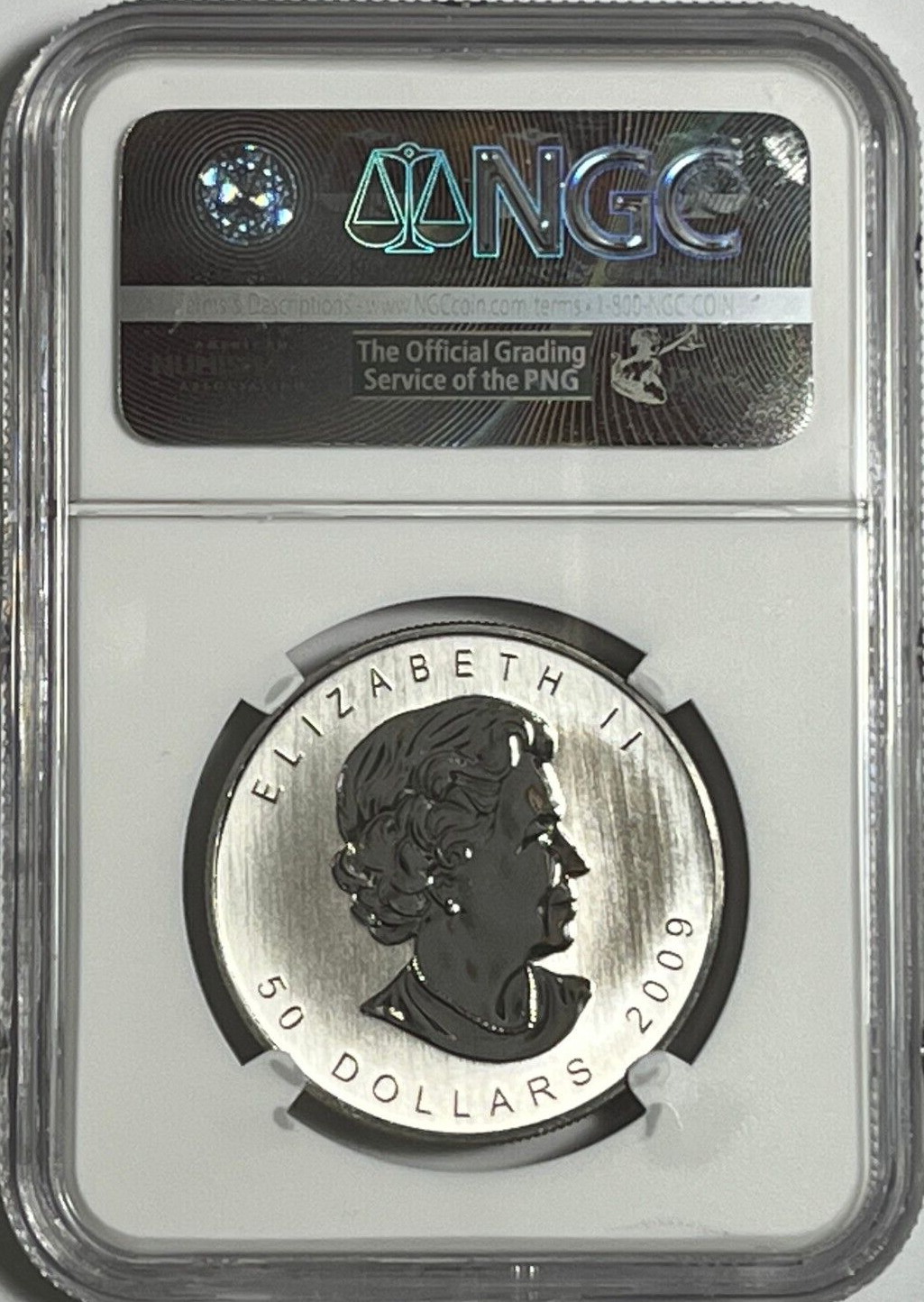 2009 Canada Palladium 1 oz MS70 Maple Leaf