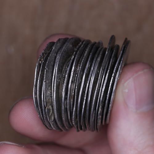 Ancient Sassanid Empire Silver Drachm Coin - 600 AD