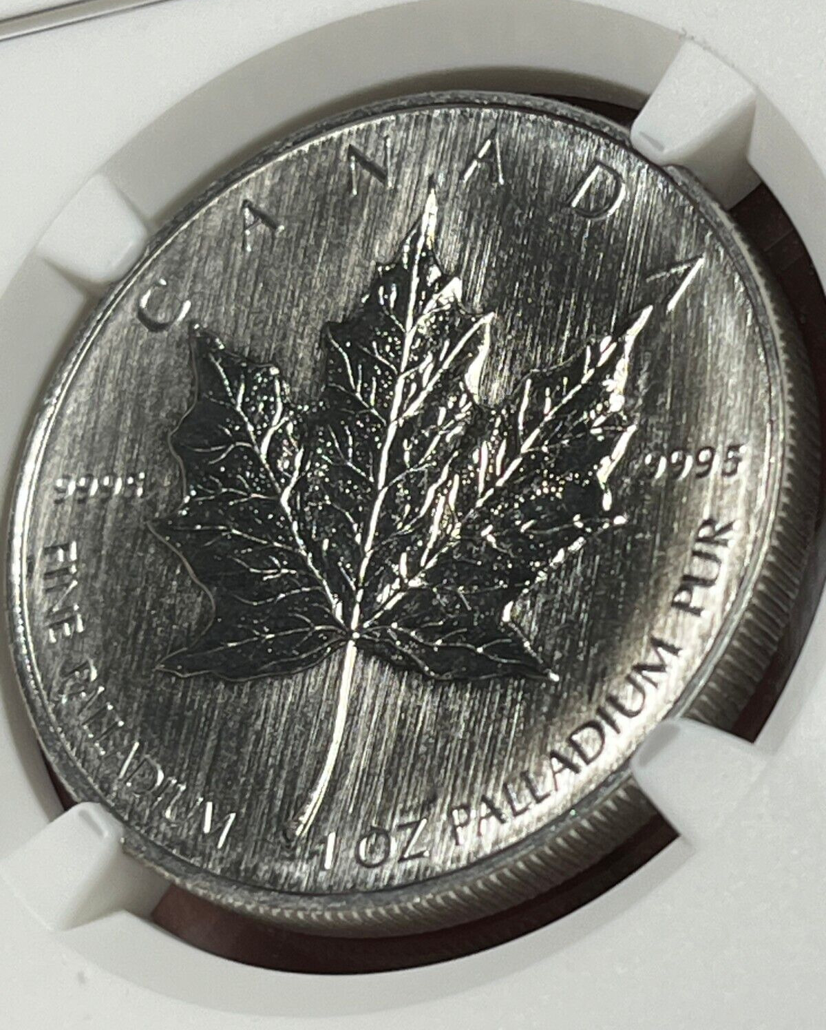 2009 Canada Palladium 1 oz MS70 Maple Leaf
