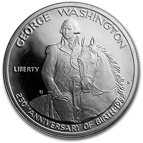 1982 D George Washington Silver Half Dollar Brilliant