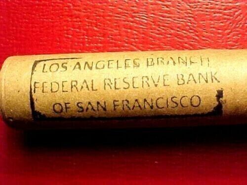 1909 VDB UNC Lincoln Wheat Penny Roll OBW