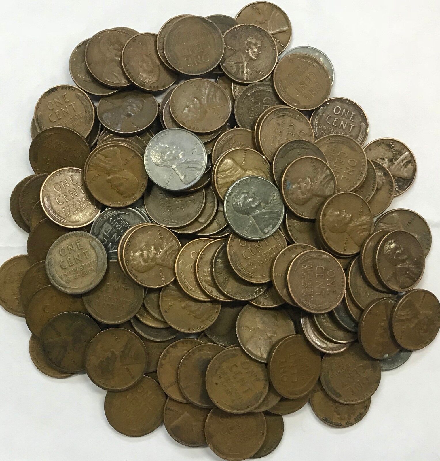 Rare Lincoln Wheat Cents from Kentucky Whiskey Barrel