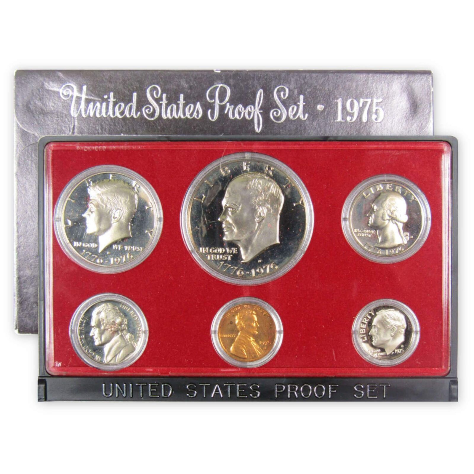 1975 Proof Set U.S. Mint Collectible Coins