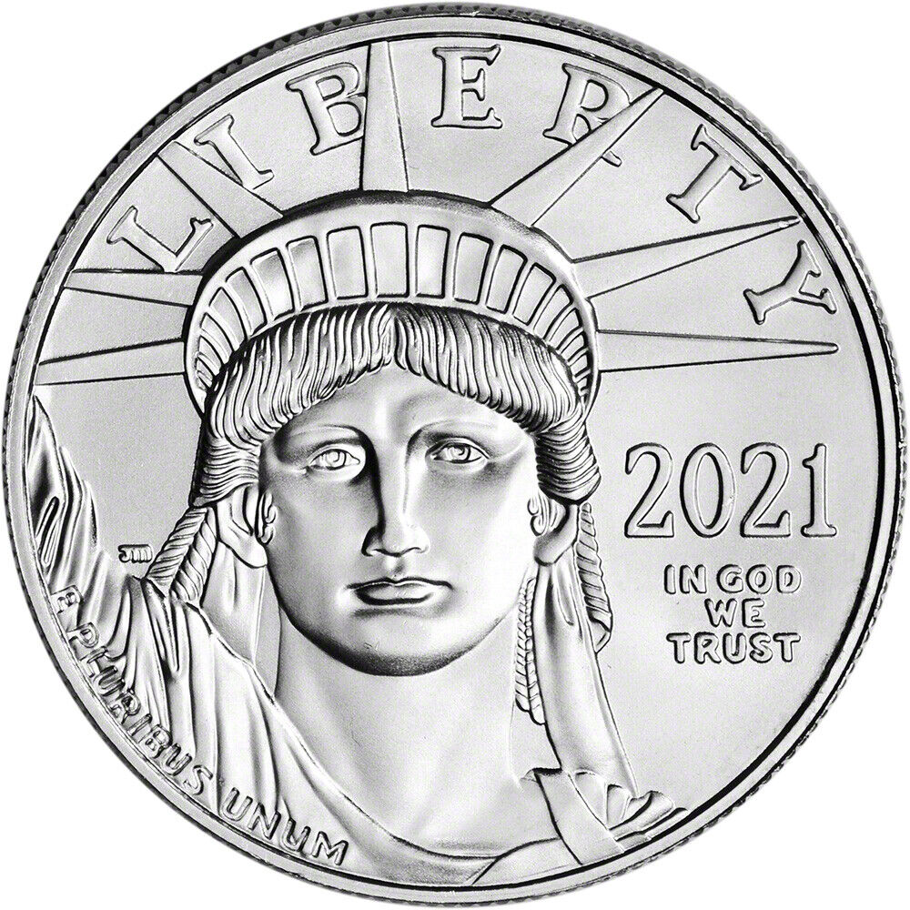 2021 American Platinum Eagle 1 oz $100 - NGC MS70