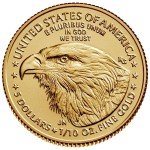 1/10 oz American Gold Eagle Coin - Random Year