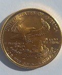 1/10oz Gold American Eagle Coin - Random Year