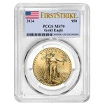 2024 $50 American Gold Eagle 1 oz Coin