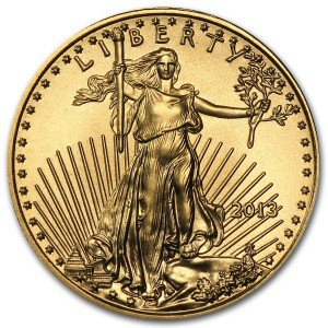 2013 1/10 oz American Gold Eagle Coin