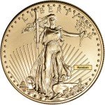 American Gold Eagle Coin - 1 oz, $50 Face Value