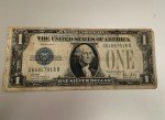 1928B $1 USA Silver Certificate Blue Seal Note