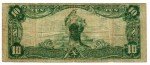 1902 $10 Terre Haute National Currency Blue Seal