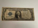 1928B $1 USA Silver Certificate Blue Seal Note
