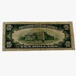 1934 Ten Dollar Silver Certificate Blue Seal Note