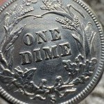 1905-S 90% Silver Almost Uncirculated Barber Dime