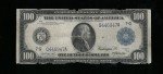 1914 $100 Chicago Federal Reserve Note Blue Seal