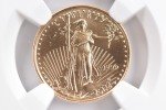 1999 $5 1/10 oz Gold American Eagle MS70