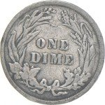 1901-P Barber Dime 90% Silver Coin