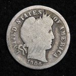 1906-O Silver Barber Dime - Great Collectible Coin