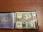 Blue Seal $1 & $5 Silver Certificates Collection