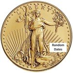 Gold American Eagle Coin - 1/2 oz, BU
