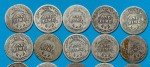 19 Barber Silver Dimes - San Francisco Mint