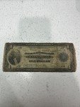1914 $1 Blue Seal Kansas City Currency Note