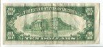 1934-A $10 Blue Seal Silver Certificate Note