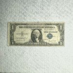 1935 Blue Seal Silver Certificate Dollar Bill