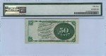 50 Cent Fractional Currency Note - Blue Right End