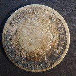 1905 S Barber Silver Dime - Great Collectible!