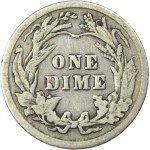 1911 Barber Dime 90% Silver US Coin