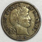1916-S Barber Dime - Choice Very Fine Coin