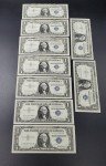 Blue Notes 1957 Silver Certificate Serial Lot 9