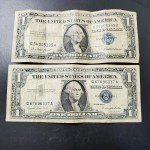 1957 $1 Silver Certificate Note Lot - Blue Seal