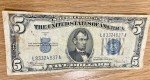 1934-C $5 Silver Certificate Blue Seal Note